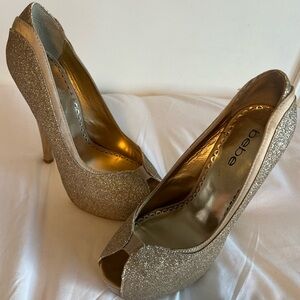 Bebe Gold heel